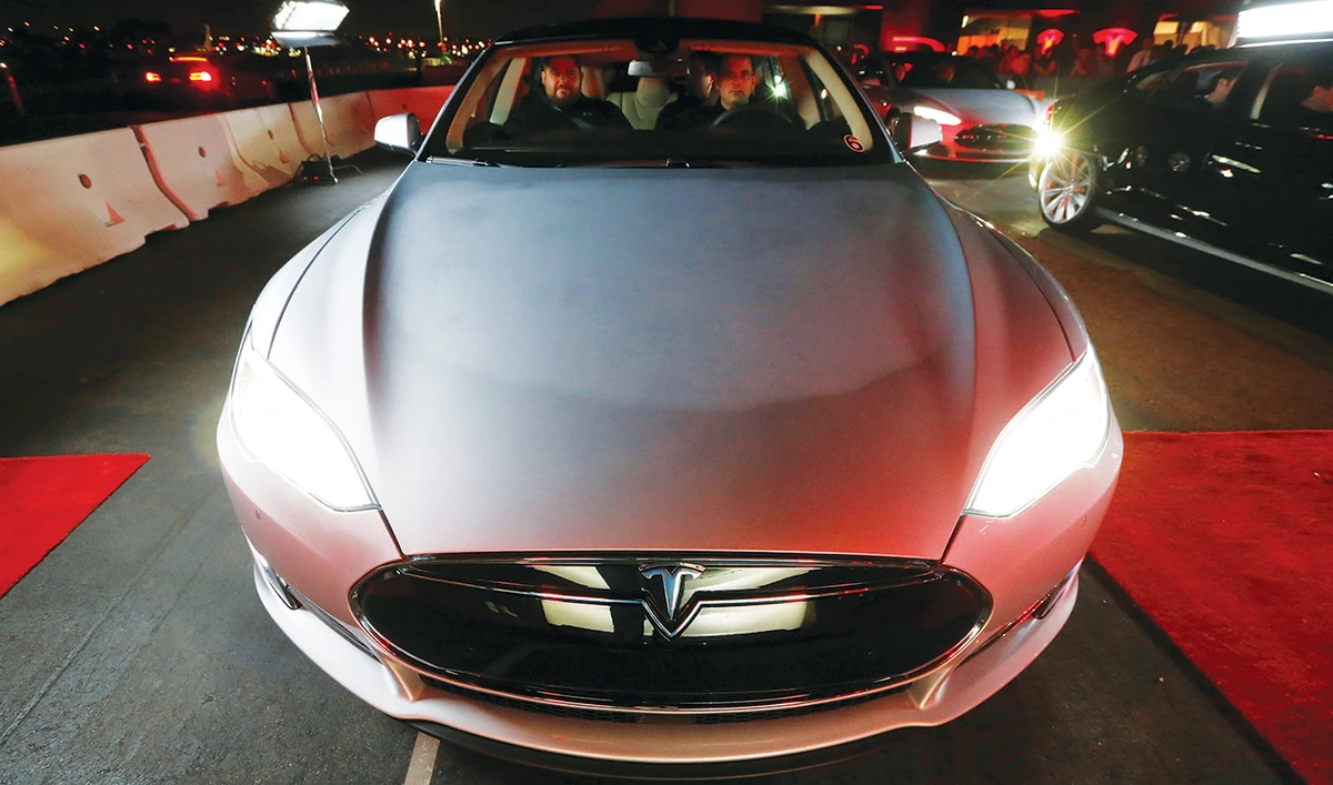 The Tesla Model S car outsold the Mercedes-Benz S-Class in the US in May 2013 and outstripped S-Class deliveries globally by 2017. (Reuters)