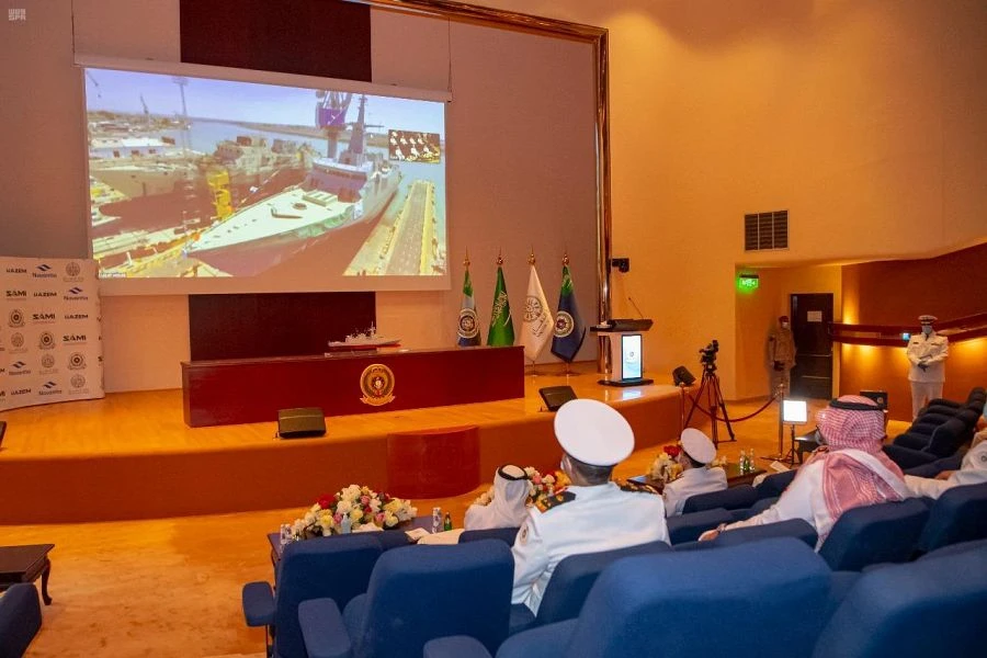 Saudi navy celebrates launch of new vessels
