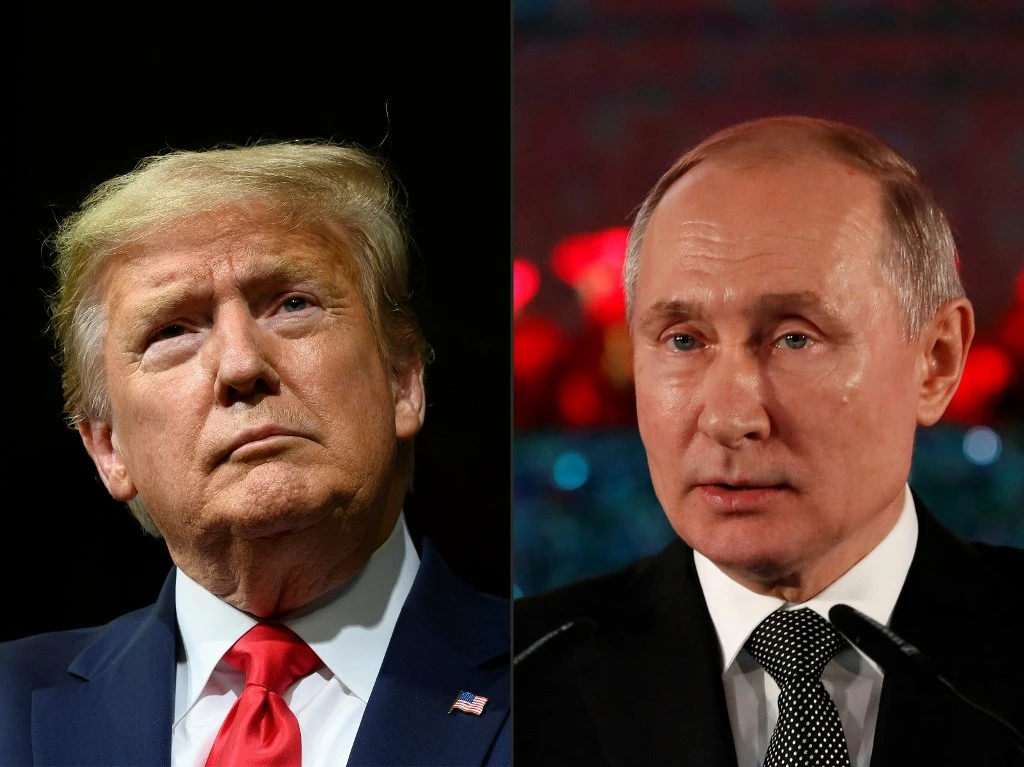 Russian President Vladimir Putin and US President Donald Trump discussed arms control and Iran's nuclear arms programme in a telephone call. (File/AFP)