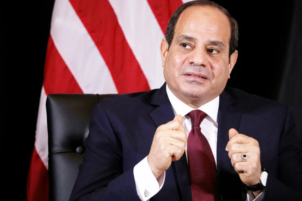 Egyptian President Abdel-Fattah El-Sisi. (Reuters)