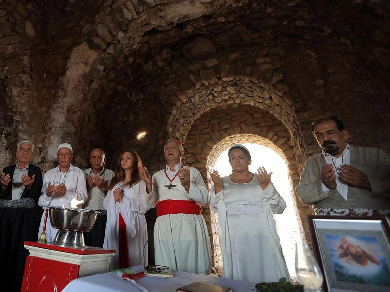 Zoroastrianism predates Islam in Iran, but now only counts roughly 25,000 adherents. (File/AFP)