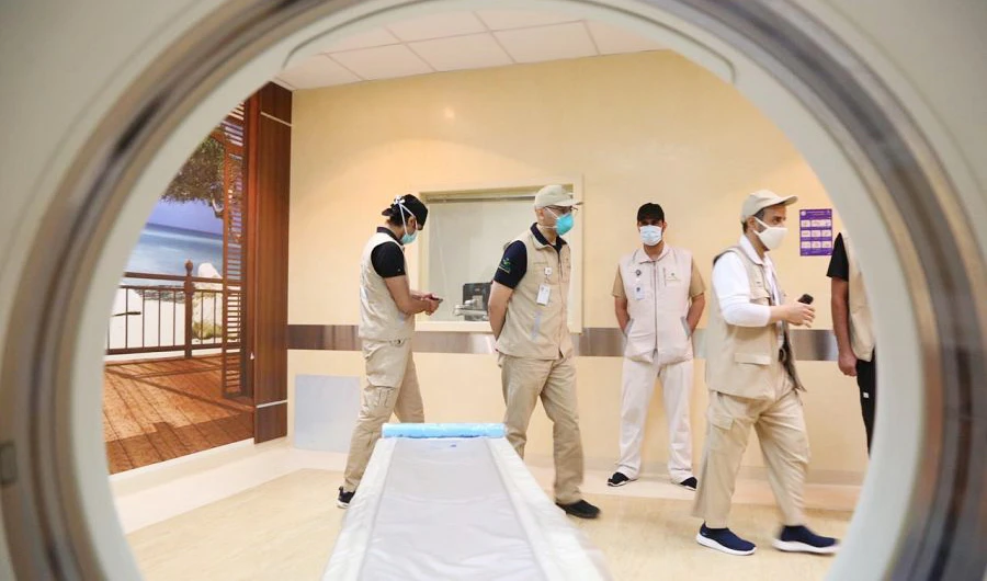 Dr. Wael Hamzah Mutair, director general of Makkah Health Affairs, inspected the healthcare facilities of the holy sites to assess their readiness to provide pilgrims with medical care during this year’s exceptional Hajj season. (SPA)
