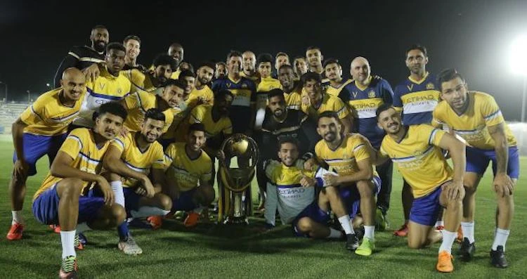 Al Nassr pipped neighbours Al Hilal by one point to win the Saudi Pro League 2018/19. (Twitter Photo)