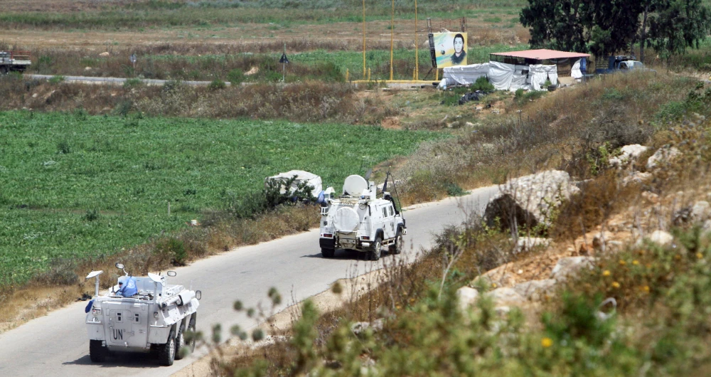 Israeli forces have been on alert along the border in anticipation of Hezbollah retaliation for the killing of one of its members a week ago in an Israeli attack on the edge of the Syrian capital, Damascus. (AP)