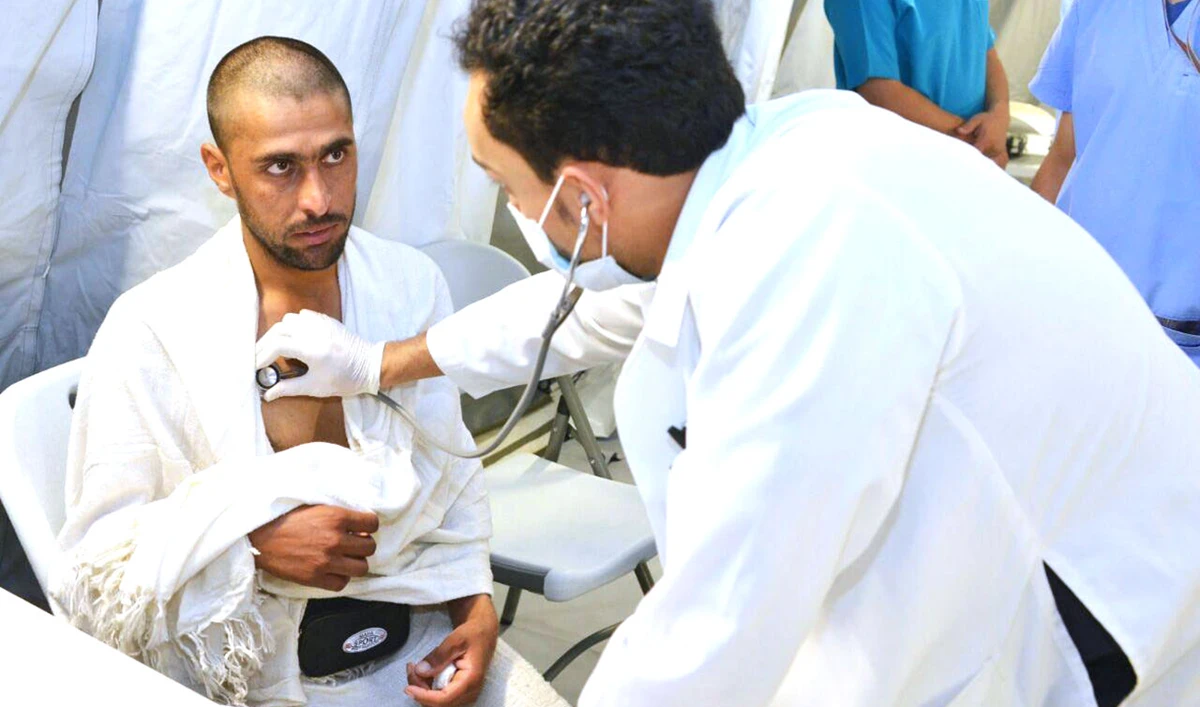 This year’s Hajj security plan has been based around organization, security, humanitarianism, and health care. (SPA)