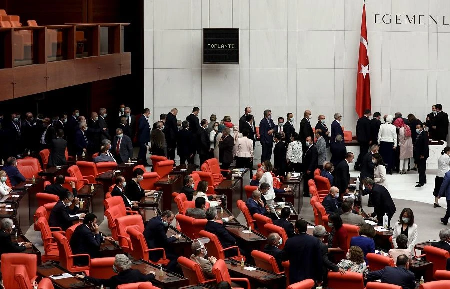 The law requires foreign social media sites to appoint Turkish-based representatives. (File/AFP)