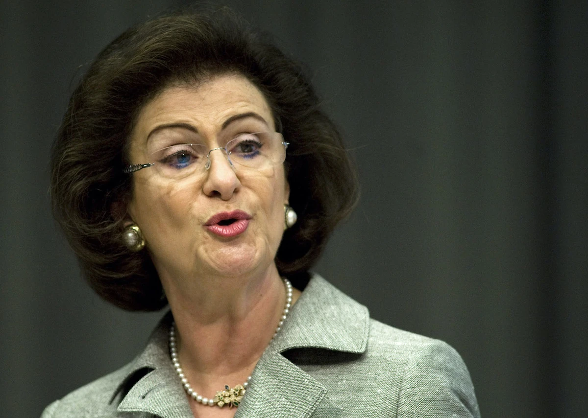Chairwoman Haifa Al-Kaylani paid tribute to the women at the frontline of the coronavirus crisis. (AFP)