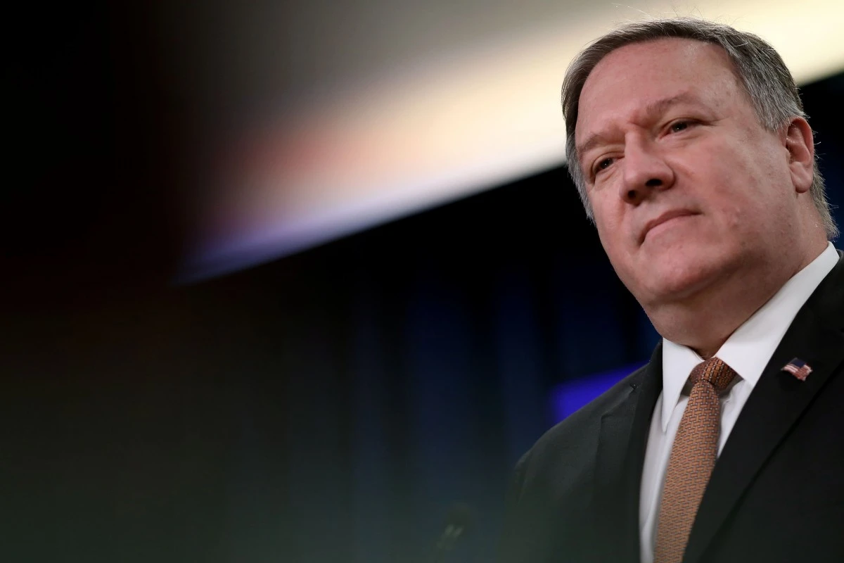 US Secretary of State Mike Pompeo urged the UN to renew its arms embargo against Iran before it expires on Oct. 18. (AFP/File Photo)