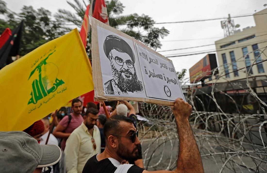 Even the former leadership of Hezbollah is opposed to the group’s current stance. (File/AFP)