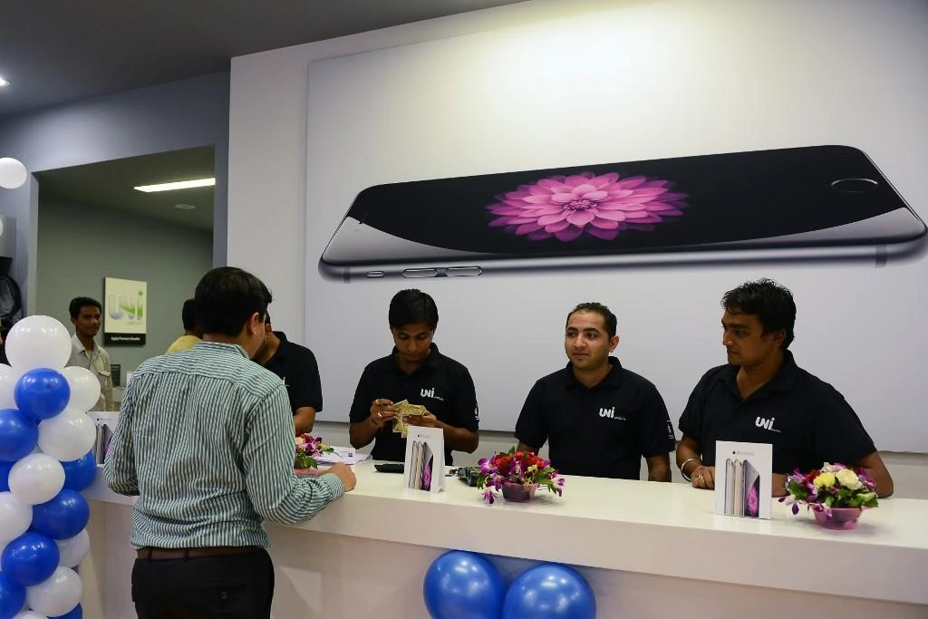 Apple and Samsung have applied for large-scale electronics manufacturing rights in India under a $6.5 billion incentive scheme announced by the government. (AFP file photo)