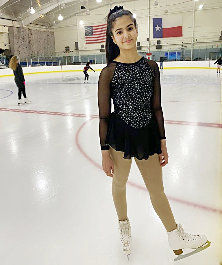 Malak Al-Shaya says when in the ice rink everything feels ‘magical’ around her. (Photo/Supplied)