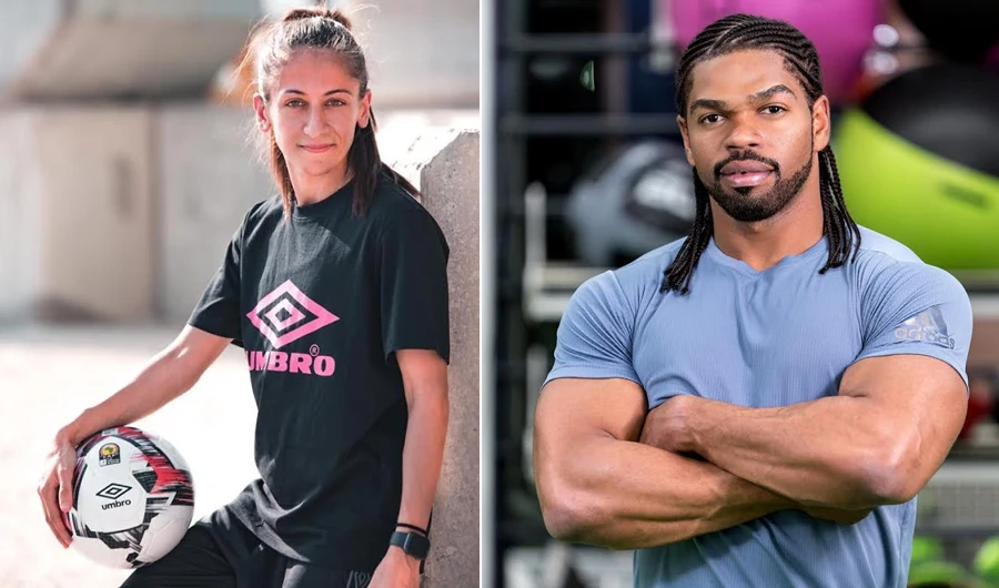 Footballer Areej Al-Hammadi, who plays for the UAE National Football Team, broke the record for soccer ball ‘hotstepping,’ and fitness expert Walid Yari smashed the record for the most side jump pushups in a minute.