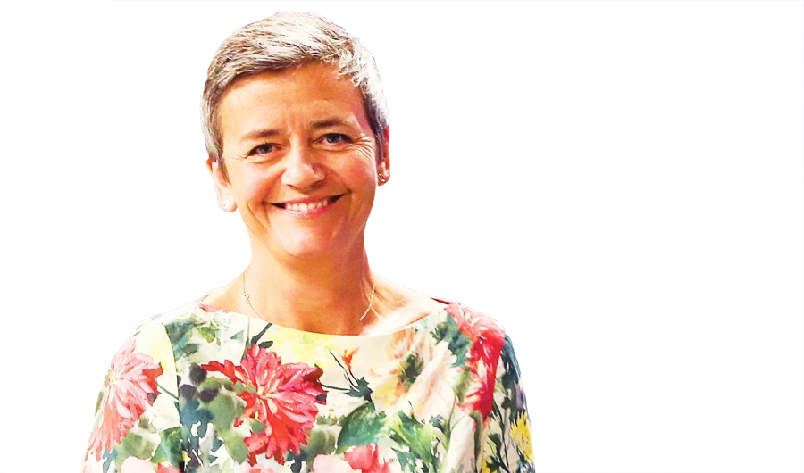 EU competition commissioner Margrethe Vestager. (AFP)