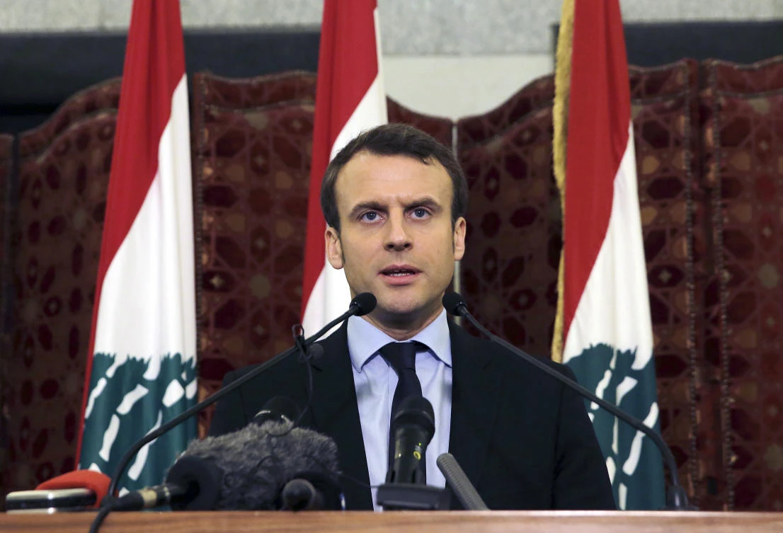French President Emmanuel Macron is traveling to Lebanon on Thursday Aug. 6, 2020, to offer support for the country after the massive, deadly explosion in Beirut. (File/AP)