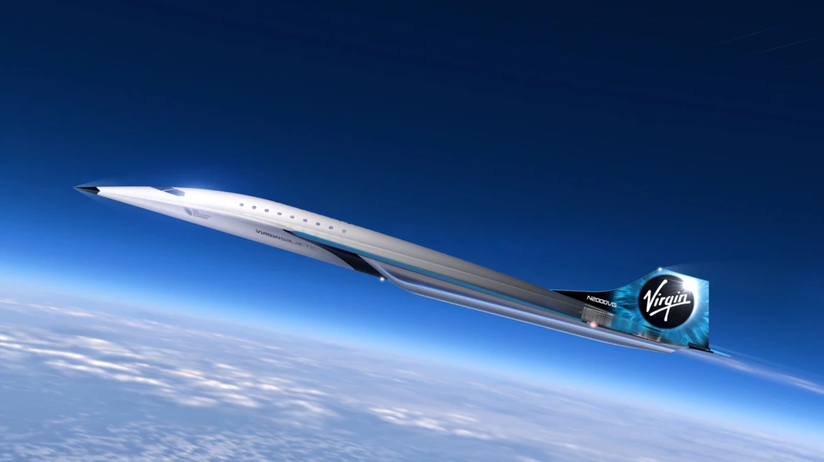 Virgin Galactic unveils supersonic jet design