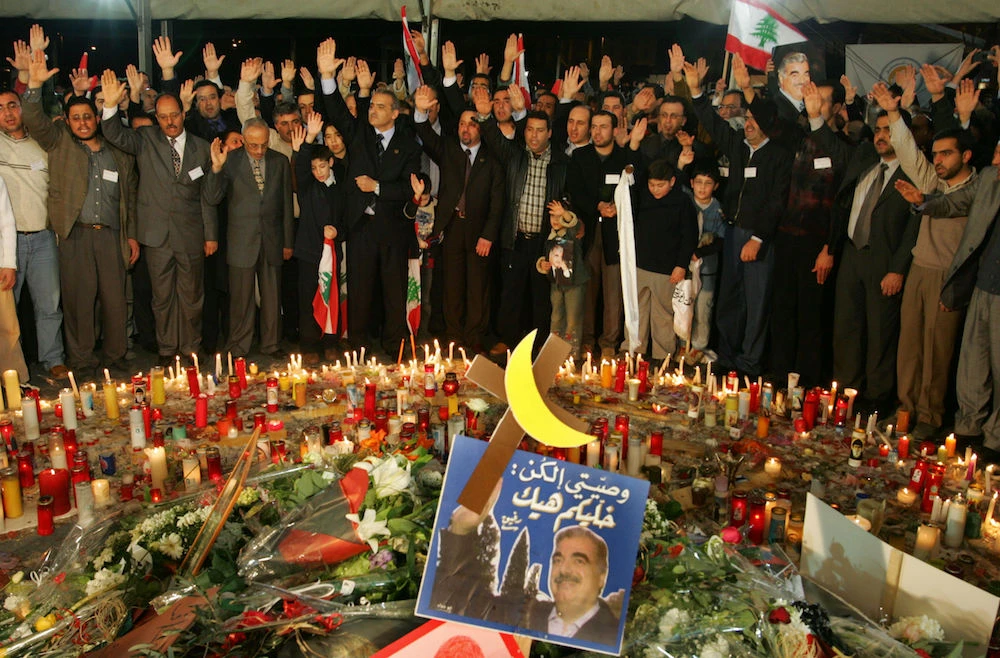 A UN-backed tribunal said it had suspended a verdict on the 2005 murder of former Lebanese premier Rafic Hariri following the deadly blast in Beirut.
