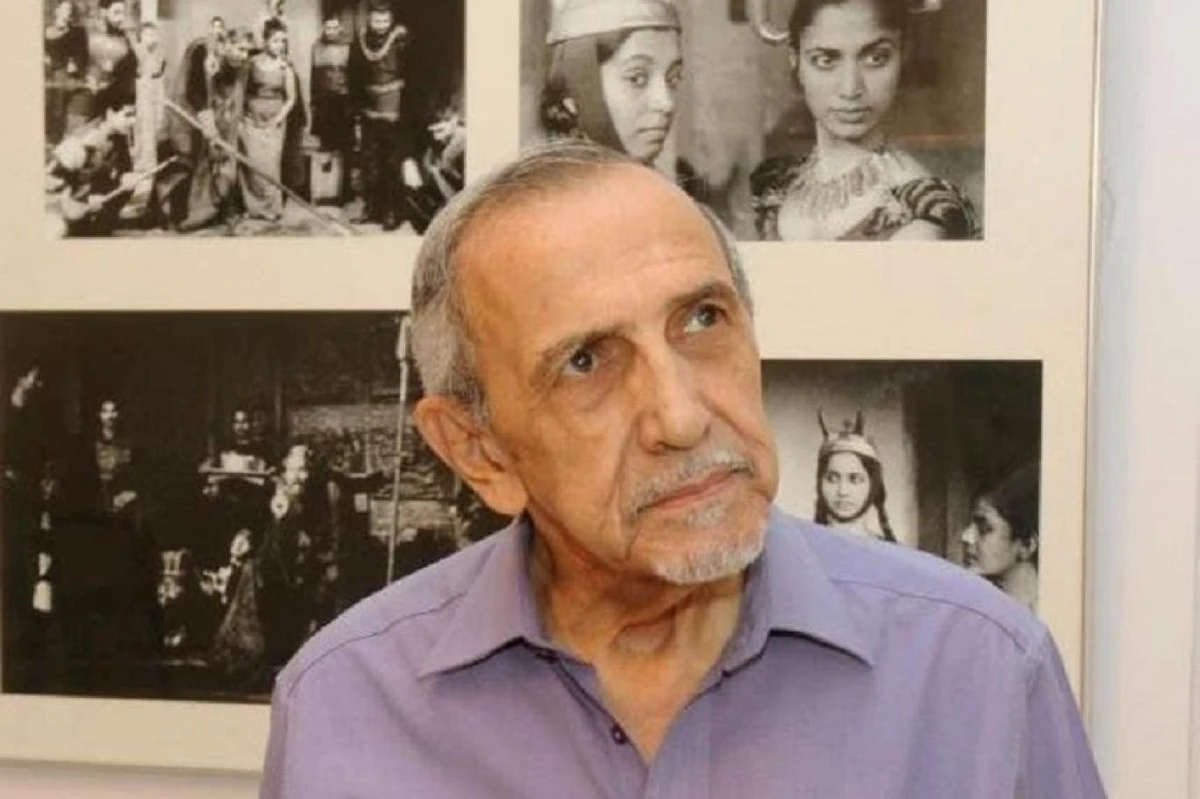 Saudi theatre director Ebrahim Al-Kazi, often referred to as the “father of Indian theater,” died on Tuesday aged 95. (Supplied)