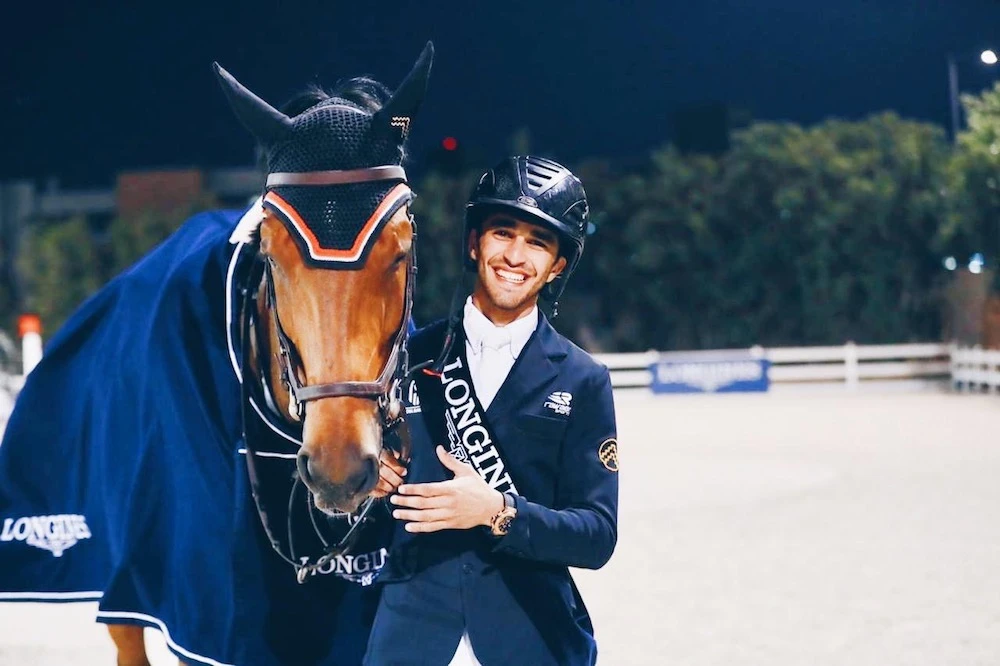 Mohamed Zeyada (also known as Mouda) will always be remembered as the Egyptian equestrian whose team achieved a spot at the Olympics. (Supplied)