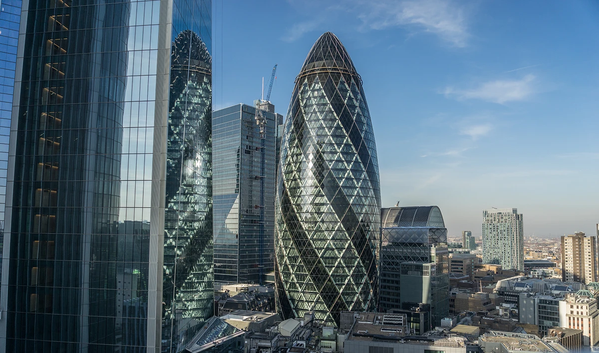 The square mile in the heart of London, home of the finance industry, is largely empty during the pandemic. (Shutterstock)