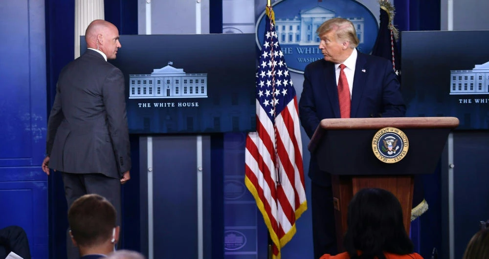 He praised the Secret Service response and said the agency would have more details on the event later. (AFP)