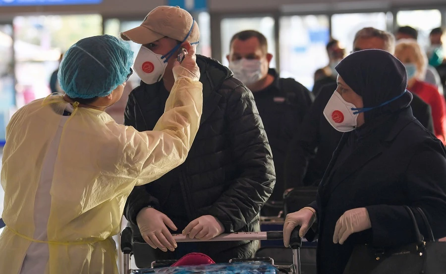 A total of 198 patients were declared free from the virus, bringing the total number of recoveries to 56,766. (File/AFP)