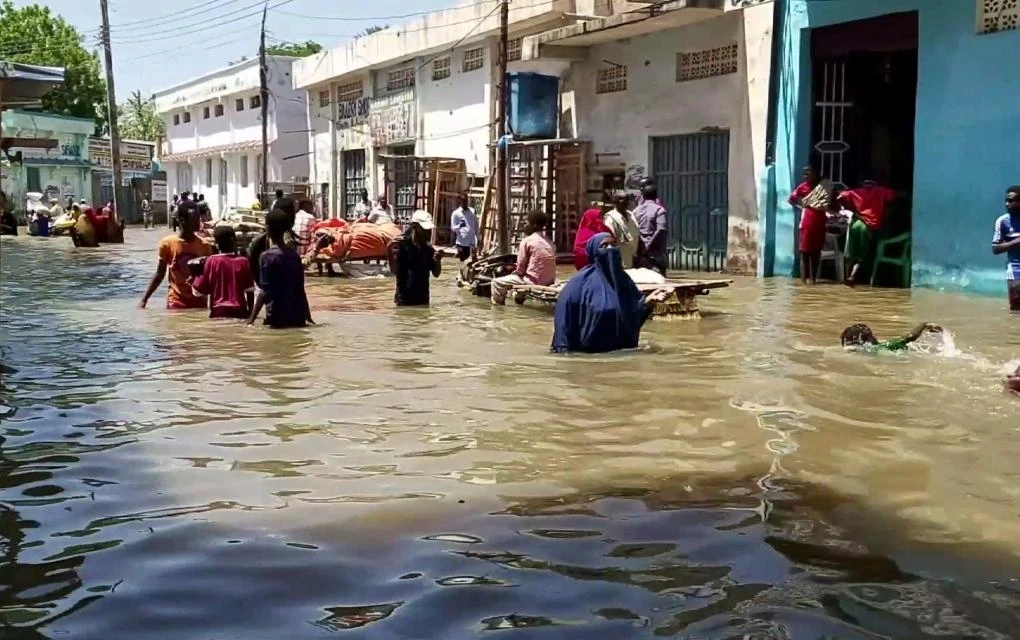 More than 100,000 people have had to flee their homes since late June due to severe flooding in Somalia. (AP/File Photo)