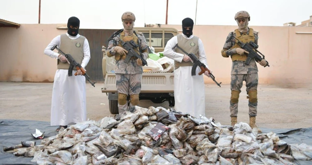 Saudi Border Guards thwart attempt to smuggle hashish