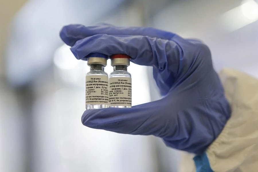 President Vladimir Putin said on Tuesday that Russia had become the first country to grant regulatory approval to a COVID-19 vaccine. (File/AFP)
