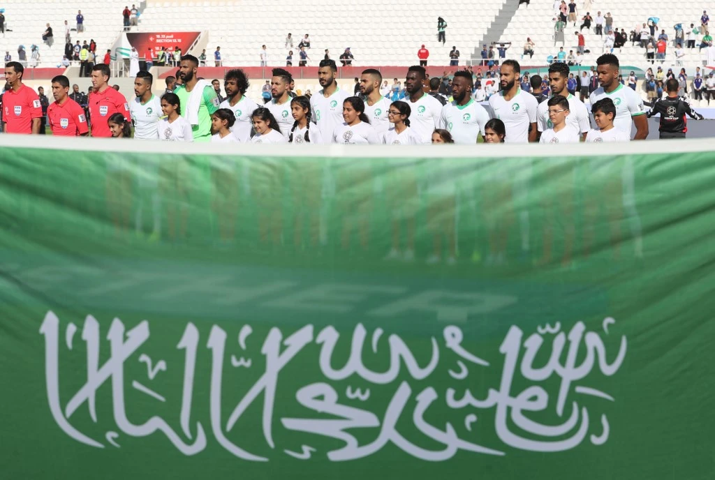 Saudi Arabia’s qualification plans for the 2022 World Cup were hit again on Wednesday as the Asian Football Confederation (AFC) postponed qualifiers that were scheduled in October and November to 2021. (AFP/File Photo)