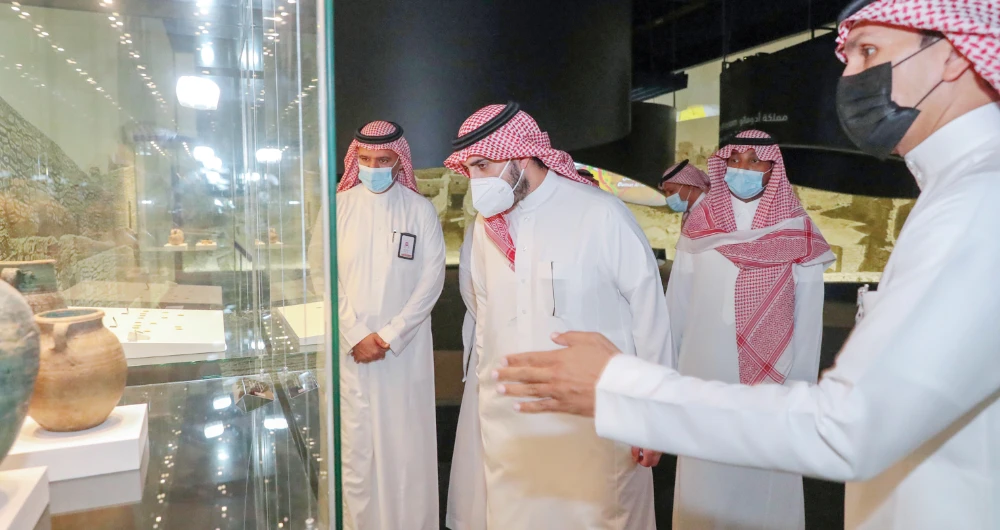 Jouf Gov. Prince Faisal bin Nawaf bin Abdul Aziz in Dumat Al-Jandal province. (SPA)