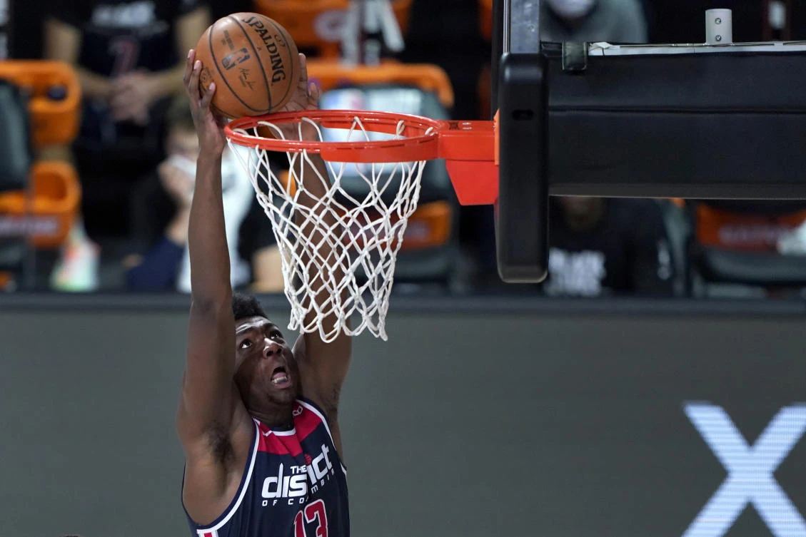 Bryant’s 26 lead Wizards past Celtics for 1st win in restart