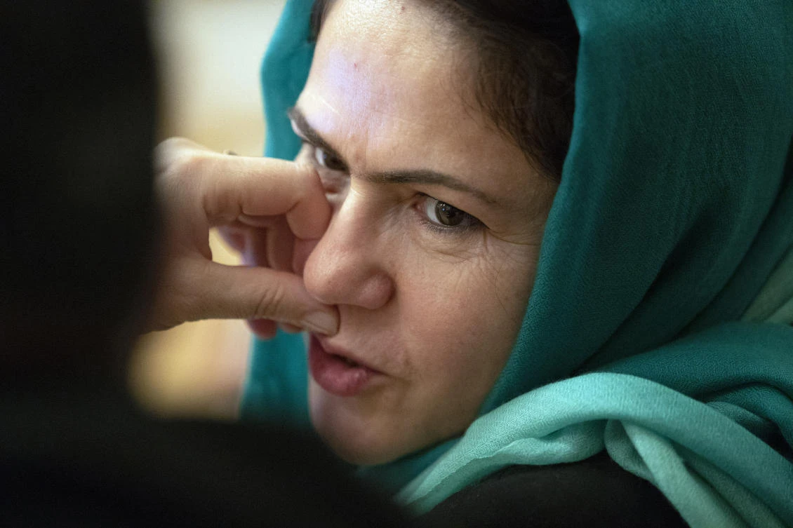 In this Feb. 5, 2019, file photo, Afghan politician Fawzia Koofi attends the "intra-Afghan" talks in Moscow, Russia. Koofi survived an assassination attempt, Afghan officials said Saturday, Aug. 15, 2020. A spokesman for the Interior Ministry said that Koofi was attacked late Friday afternoon near the capital of Kabul returning from a visit to the northern province of Parwan. (AP)