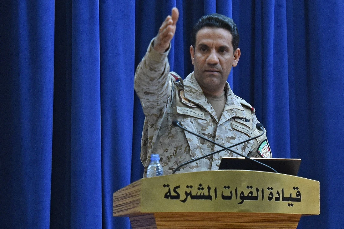 Coalition forces intercept Houthi drones in Yemeni airspace