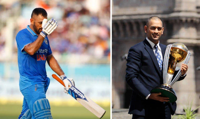 Under Dhoni's stewardship, India won the T20 World Cup in 2007, the 50-over World Cup in 2011 and the Champions Trophy in 2013. (AP file photos)