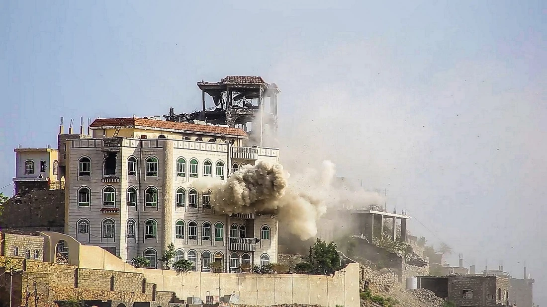 The militants shot Motthar al-Youssoufi, then crucified his corpse. (File/Shutterstock)