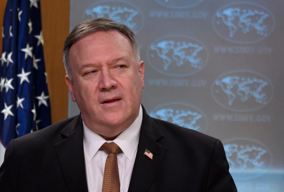 US Secretary of State Mike Pompeo (pictured) spoke with Russian Foreign Minister Sergei Lavrov over the phone Sunday. (File/AFP)
