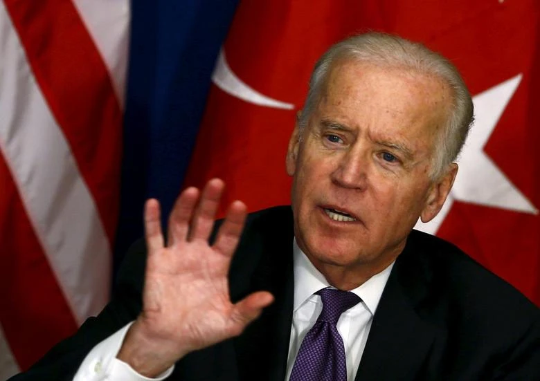 Presidential hopeful Joe Biden (pictured) called Turkish President Recep Tayyip Erdoğan an "autocrat" in recently resurfaced comments made in 2019. (File/Reuters)