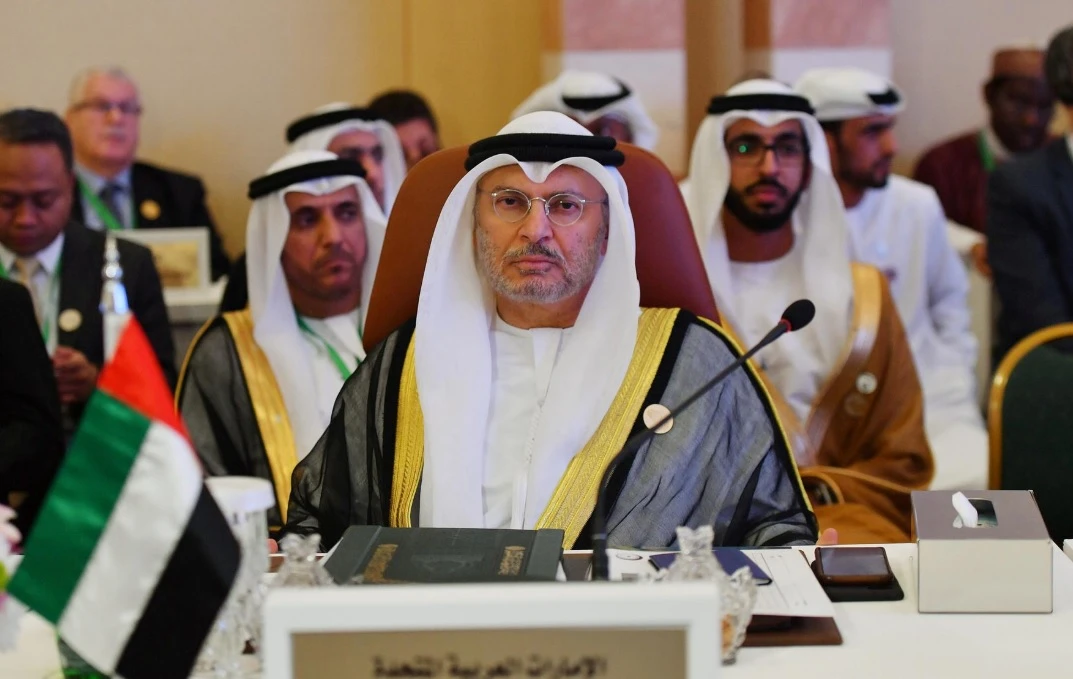 United Arab Emirate’s minister of state for foreign affairs Anwar Gargash said the UAE reaching an agreement to normalize ties with Israel was a “sovereign decision” that was not directed at Iran. (File/Reuters)