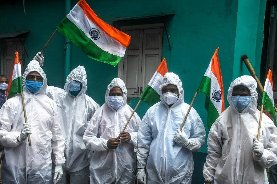 The country reported a daily jump of 57,981 infections, taking the total to nearly 2.65 million. (File/AFP)