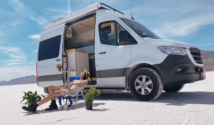 The 38-year-old is enjoying a summer road trip through the States. Instagram