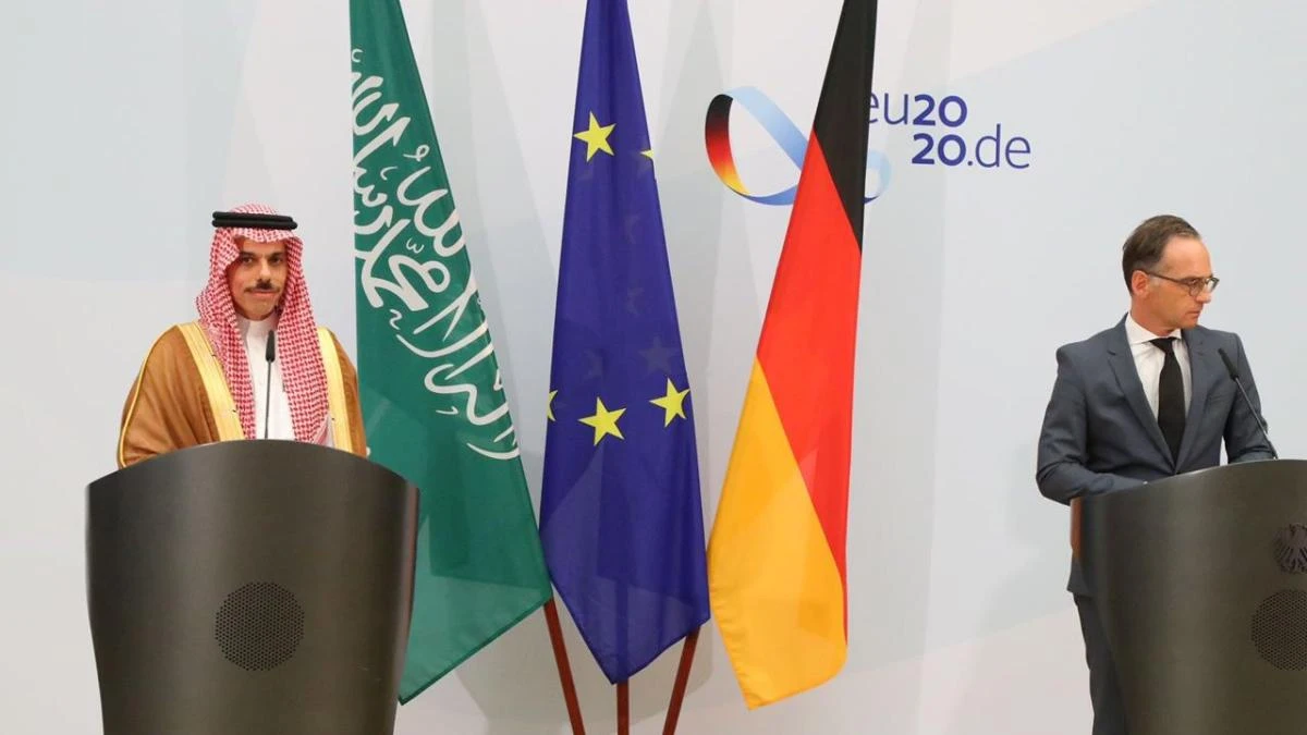 Saudi Arabia on Wednesday said it was committed to peace between the Palestinians and Israelis based on the Arab peace plan. (KSAMOFA)