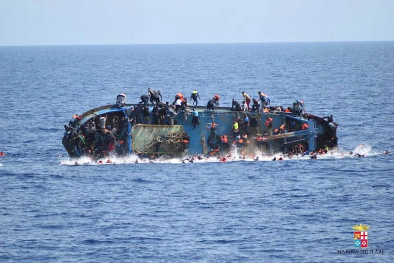The journey across the Mediterranean from Libya to Europe is extremely dangerous, and many people have lost their lives attempting it. (File/Reuters)