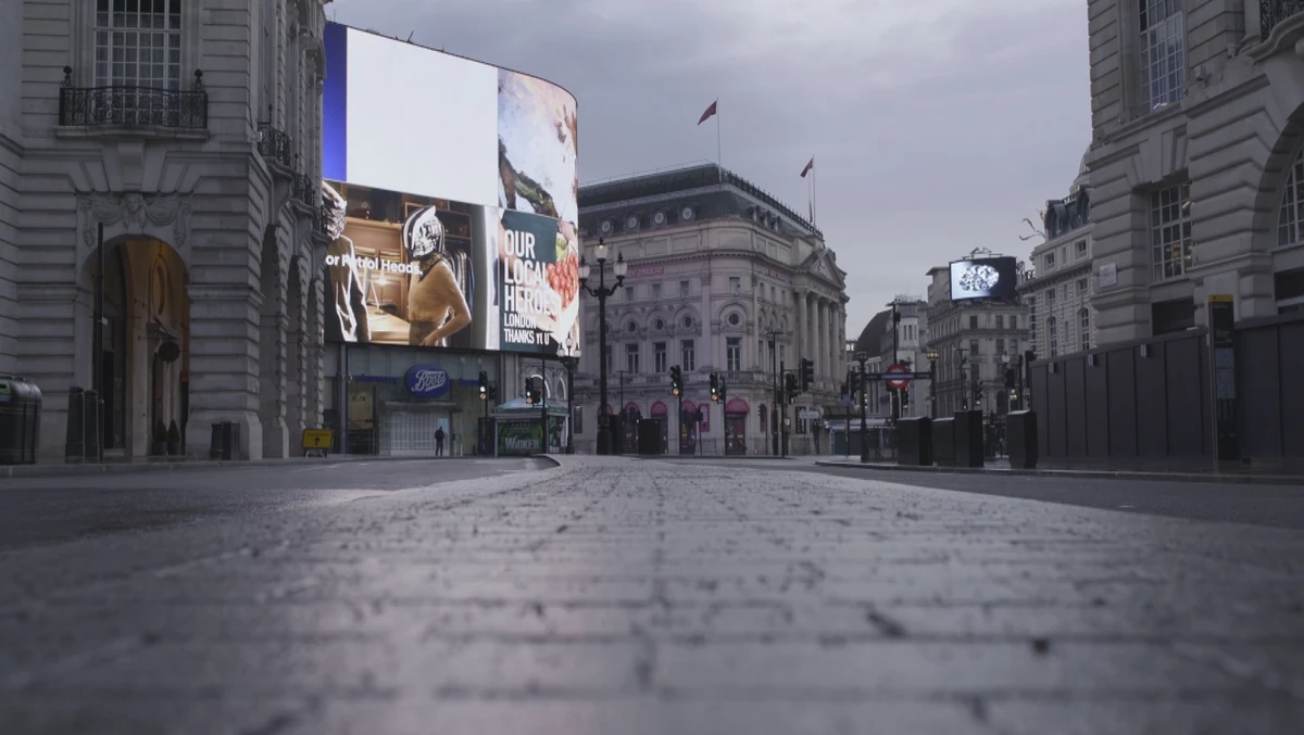 “London Lockdown” is now available on YouTube. (Supplied)