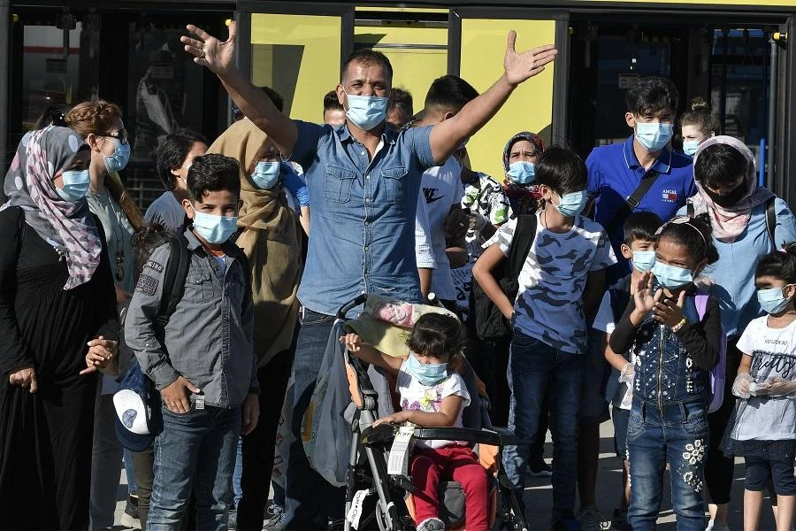 The New York Times on August 14 said Greece was “abandoning” migrants at sea for the Turkish coast guard to rescue. (File/AFP)