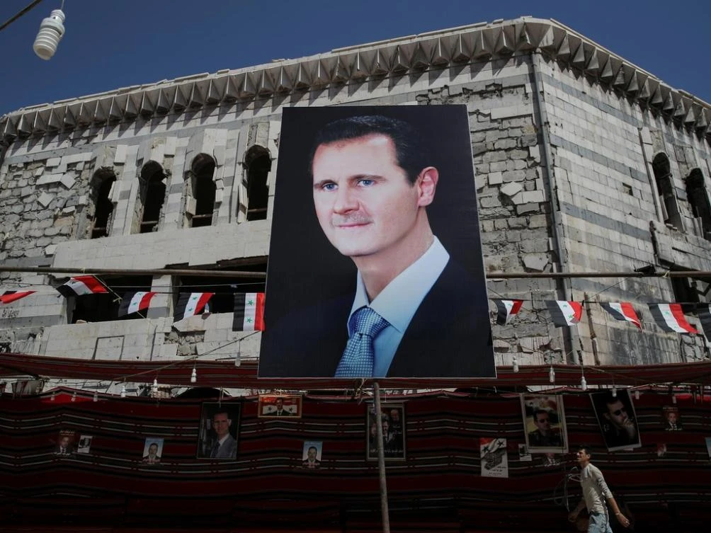 The Treasury said in a statement it imposed sanctions on Luna Al-Shibl, Assad’s top press officer, and Mohamad Ammar Saati bin Mohamad Nawzad, a prominent member of the Syrian Baath Party. (Reuters)