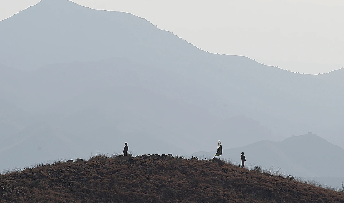 Pakistani soldiers stand guard in North Waziristan, on the border between Pakistan and Afghanistan. (AFP)