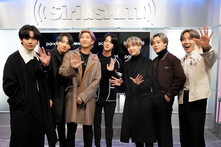 The seven-member group is at the forefront of South Korean pop music. File/AFP