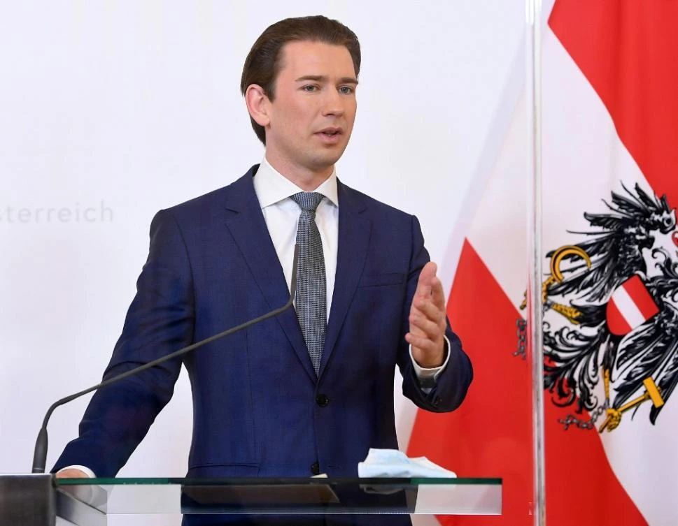 Kurz said authorities would do what they could to find the perpetrator and guarantee the security of the Jewish community in the country. (File/AFP)