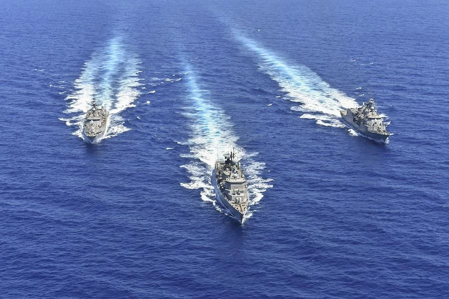 Greece announced plans to extend its territorial waters along its western coastline. (File/AFP)