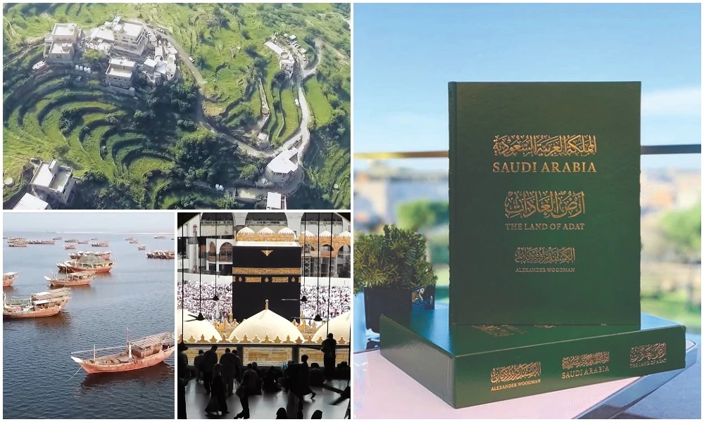 Alex Woodman embarked on a two-year expedition to experience Saudi Arabia, and his new book and accompanying documentary, “The Land of Adat,” marks his trek. (Screenshots)